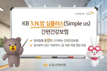 KB손보 ‘KB 3.N.암 심플러스 간편건강보험’… 암 고지만으로 보장