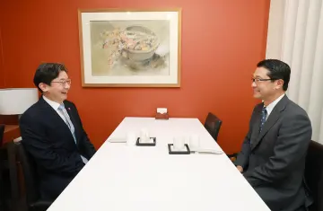 이억원 금융위원장, 이토 유타카 일본 금융청장과 면담